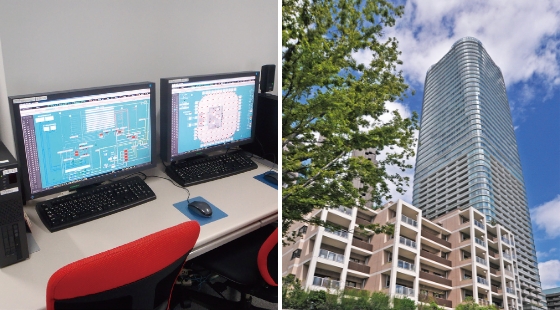 写真:Sanken Smart BA System 導入事例 アークヒルズ仙石山森タワー